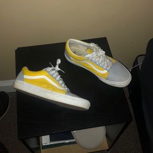 Custom Yellow Vans